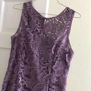 Adrianna Papell lilac dress